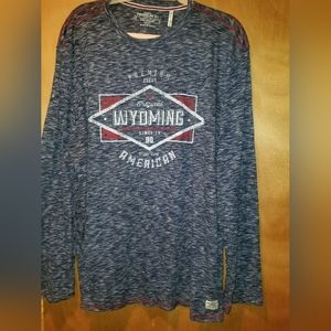 Wyoming long sleeve, waffle knit, ladies plus size